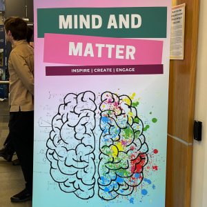 Mind and matter public engagement poster